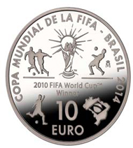 Spain / 10 euros / .925 silver / 40mm / 27g / Mintage: 10,000.