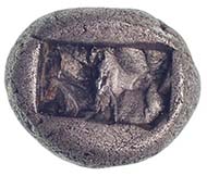 Sardis (Lydia), 1/3 stater, silver (3.45 g), after the middle of the 6th cent. BC