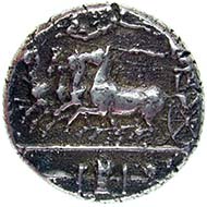 Syracuse (Sicily), decadrachm, silver (43.3 g), ca. 405 BC