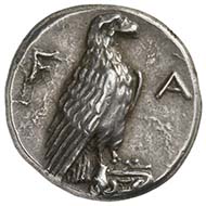 The Eleans for Olympia (Peloponnesus), stater, silver (12.2 g), ca. 350 BC