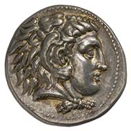 Alexander III, king of the Macedonians 336-323 BC, tetradrachm, silver (17.1 g), Memphis (Egypt)