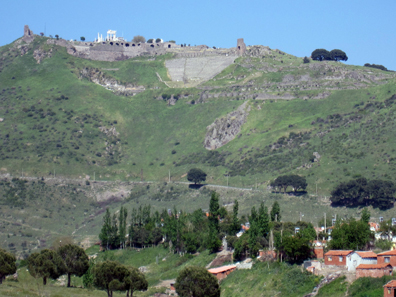 View of the city from Ascleipion. Photo: KW.