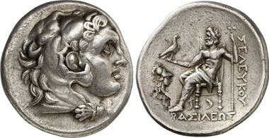 Seleucus I. Tetradrachm around 280, Pergamum. Gorny & Mosch 204 (2012), 1584.