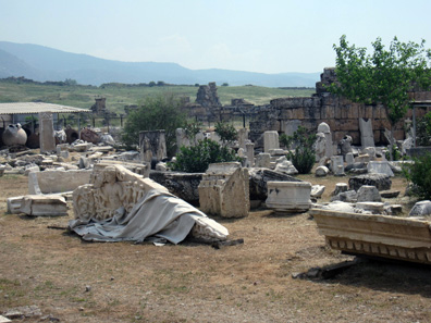A view of the magazine of the Hierapolis museum. Photo: KW.