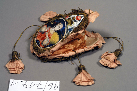Marriage purse, Limoges 1724. BN inv. no. 96/714.1.