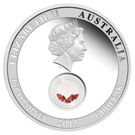 Australia / 1 AUD / 1oz 999 silver / 31.135 g / 40.60mm / Design: Natasha Muhl / Mintage: 7,500.
