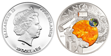 Cook Islands / 10 Dollars / Silver 925 / 50 g / 50 mm / Mintage: 1,000.