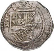 Spain, Philip II, King of Spain 1556-1598, real de a ocho, silver, Segovia, 1580