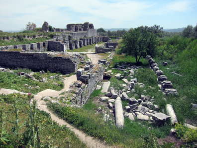 A look at the Faustina thermae. Photo: KW.