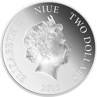 New Zealand / $ 2.00 / silver .999 / I oz / 40.1mm / Mintage 10,000.
