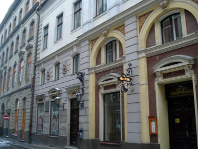 Wagner Hall in Riga. Riharda Vagnera iela 4. Source Alma Pater / http://creativecommons.org/licenses/by-sa/3.0/deed.en