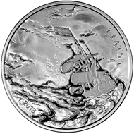 Latvia / 1 lats / silver .925 / 22g / 35mm / Design: Aigars Ozolins (graphic design of obverse), Ivo Grundulis (graphic design of reverse) and Ligita Franckevica (plaster model) / Mintage: 5,000.