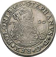 No. 8004: Stephen Báthory. Taler, 1580, Olkusz. Kopicki 550 (R8). Hutten-Czapski 637 (R7). Dark patina. Good very fine/almost extremely fine.
2.500 / 103.500 Euros