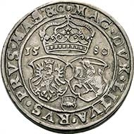 No. 8004: Stephen Báthory. Taler, 1580, Olkusz. Kopicki 550 (R8). Hutten-Czapski 637 (R7). Dark patina. Good very fine/almost extremely fine.
2.500 / 103.500 Euros