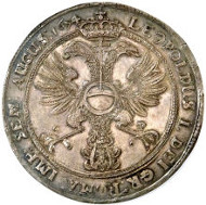 30072: Emden. Leopold I City 2 Taler 1674, Davenport A5251, KMA21, MS66 NGC. Sold for $111,625.