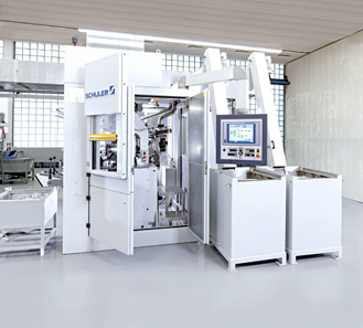 Minting press of Schuler's MRV series. Photo: Schuler Group.