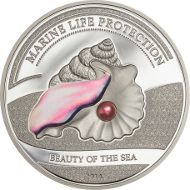 Palau / 5 Dollars / 925 silver / 38.61 mm / 25g / Mintage: 2,500.
