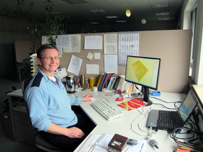 Mr Serafin, director of the programming department. Photo: UK.