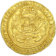 HENRY VIII SOVEREIGN, 1544-7, mm. S SOUTHWARK MINT.