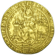 HENRY VIII SOVEREIGN, FIRST COINAGE, mm PORTCULLIS, 1509-26.
