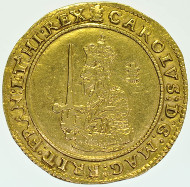 CHARLES I OXFORD MINT TRIPLE UNITE 1642. EX. CLARENDON COLLECTION PART 2, BONHAMS 17/10/06 , LOT 1271.