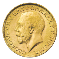 Indian Sovereign 1918.