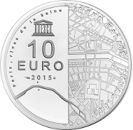 FRANCE / 10 Euro / 2015 / Silver Ag 900 / Diameter: 37mm / Weight: 22.2 g / Proof / Mintage: 5.000.