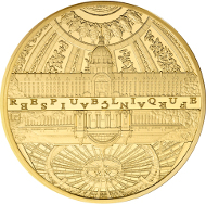 FRANCE / 500 Euro - 5 oz Gold Au 999 / Diameter: 50mm / Weight: 155.5 g / Proof / Mintage: 99.