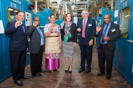 Official coining ceremony at the Royal Australian Mint. © Royal Australian Mint.