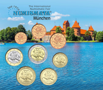 The 400 Lithuania Mint State Coin Sets in the popular NUMISMATA Blister were highly sought after.