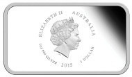 Australia / 2015 / 1 AUD / Silver .999 / 31.135 g / 40.60 mm / Mintage: 5000.