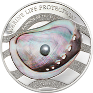 Palau / 2015 / 5 Dollars / Silver .999 / 1 ounce / 38.61 mm / Proof / 2500 pcs.