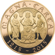 United Kingdom / 2015 / £2 / Gold Proof / Design: John Bergdahl / Mintage: 400.