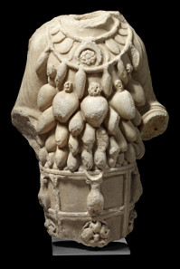 287: Torso of Diana of Ephesus. Late 2nd cent. AD, Asia Minor. H c. 61 cm. Ex B. H. Collection, London, purchased in 1968. Estimate: 15,000 euros. Hammer price: 90,000 euros.
