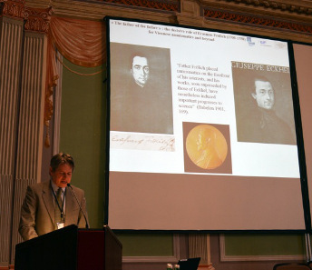 F. de Callataÿ presenting his paper. © ÖAW, Vienna.