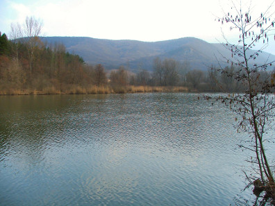 The Round lake in Esztergom, Hungary. Photograph: Wikimedia Commons.