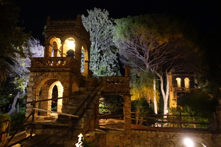 The picturesque Giardino Pubblico, location of the ANS reception. Photograph: UK.