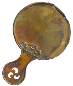 Balmaclellan mirror. Bronze. Balmaclellan, south-west Scotland, AD 80-250. © National Museums Scotland.
