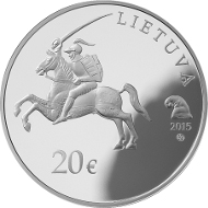 Lithuania / 20 Euros / Silver .925 / 38.61 mm / 28.28 g / Design: Ruta Ona Cigriejute and Rytas Jonas Belevicius / Mintage: 3,000.