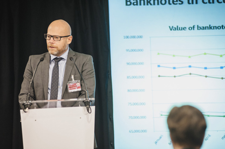 Marten Gomer, Sveriges Riksbank. Photograph: Reconnaissance.