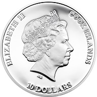 Cook Islands / 10 Dollars / silver .999 / 50 mm / 50 g / Design: Coin Invest Trust / Mintage: 999.