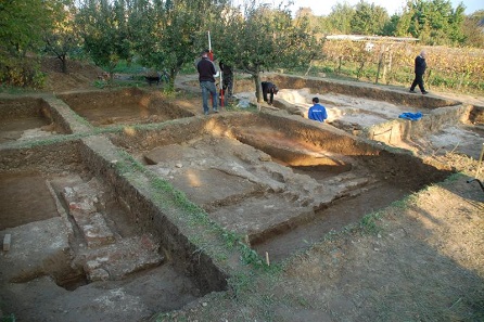 The archaeological excavations will continue. Photo: Dr Norbert Pap.