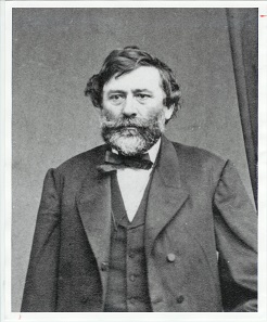 Agoston Haraszthy (1812-1869), first assayer of the Californian Mint and, because of a scandal, father of Californian viticulture.