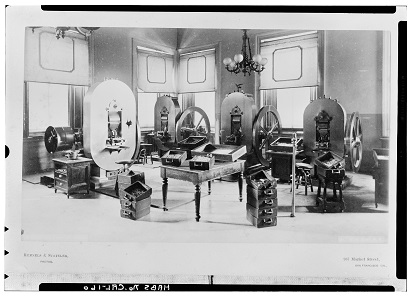A view of the minting room. Photograph: Library of Congress. HABS CAL,38-SANFRA,5-31.