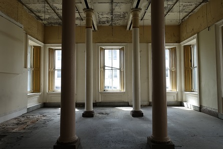 The renovated room. Photograph: UK.