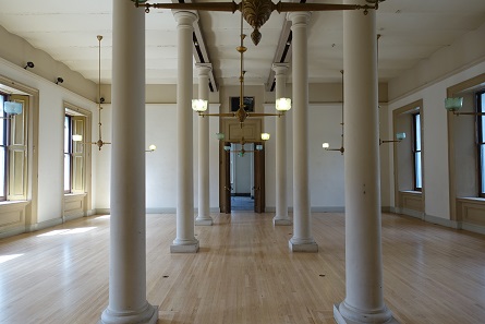 Another one of the renovated rooms. Photograph: UK.