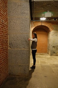 The walls are more than stable. Photograph: UK.