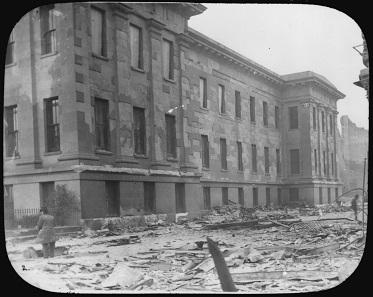 The Mint after the quake. National Archives and Records Administration 296587.