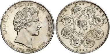 Sometimes only a magnification can reveal every single aspect of a coin design. Geschichtstaler