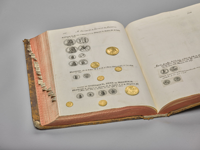 Valentin Jameray Duval's Monnaies en or, 1759. Oldest collection catalogue. © KHM-Museumsverband.